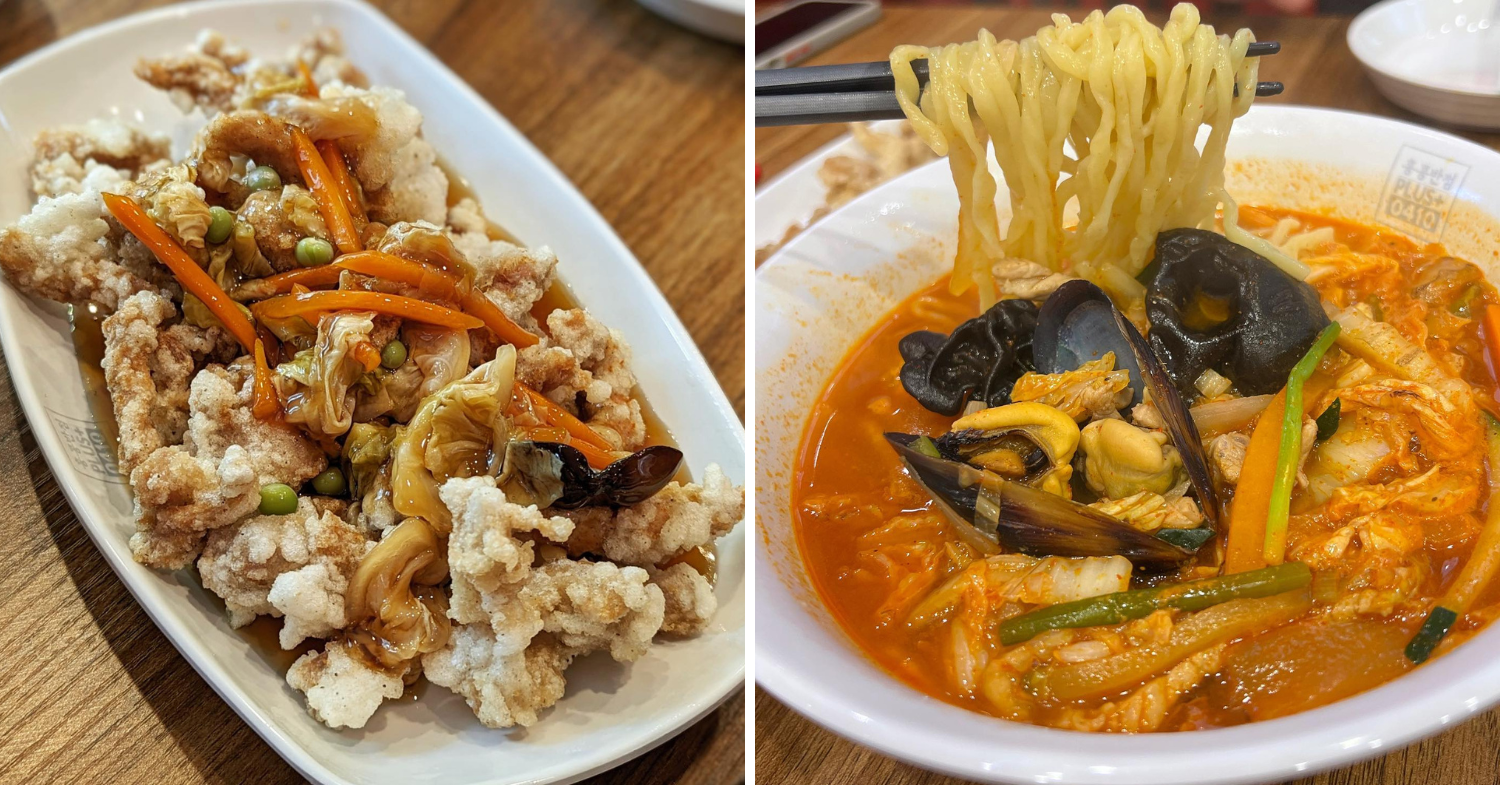 11 New Cafes & Restaurants In November - Paik's Noodles Tangsuyuk and Jjamppong 