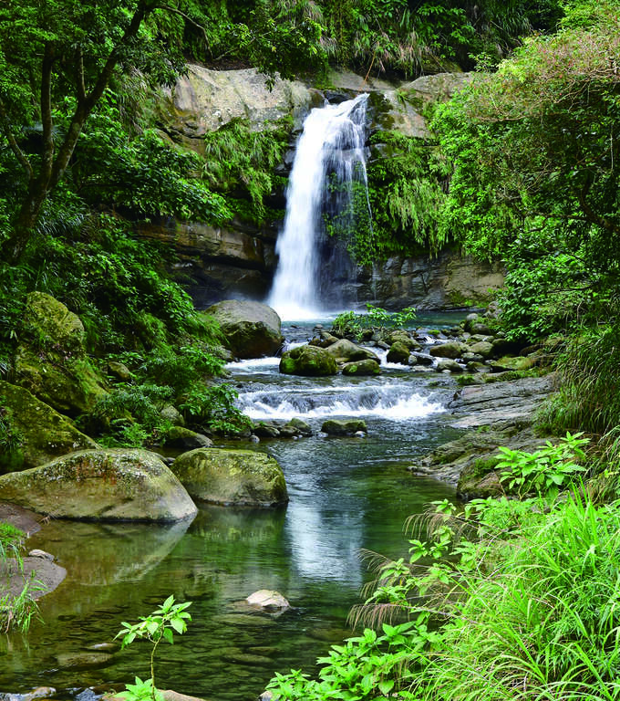 12 Kid-Friendly Things In Taiwan - Waterfall at the Yuantan Ecological Park