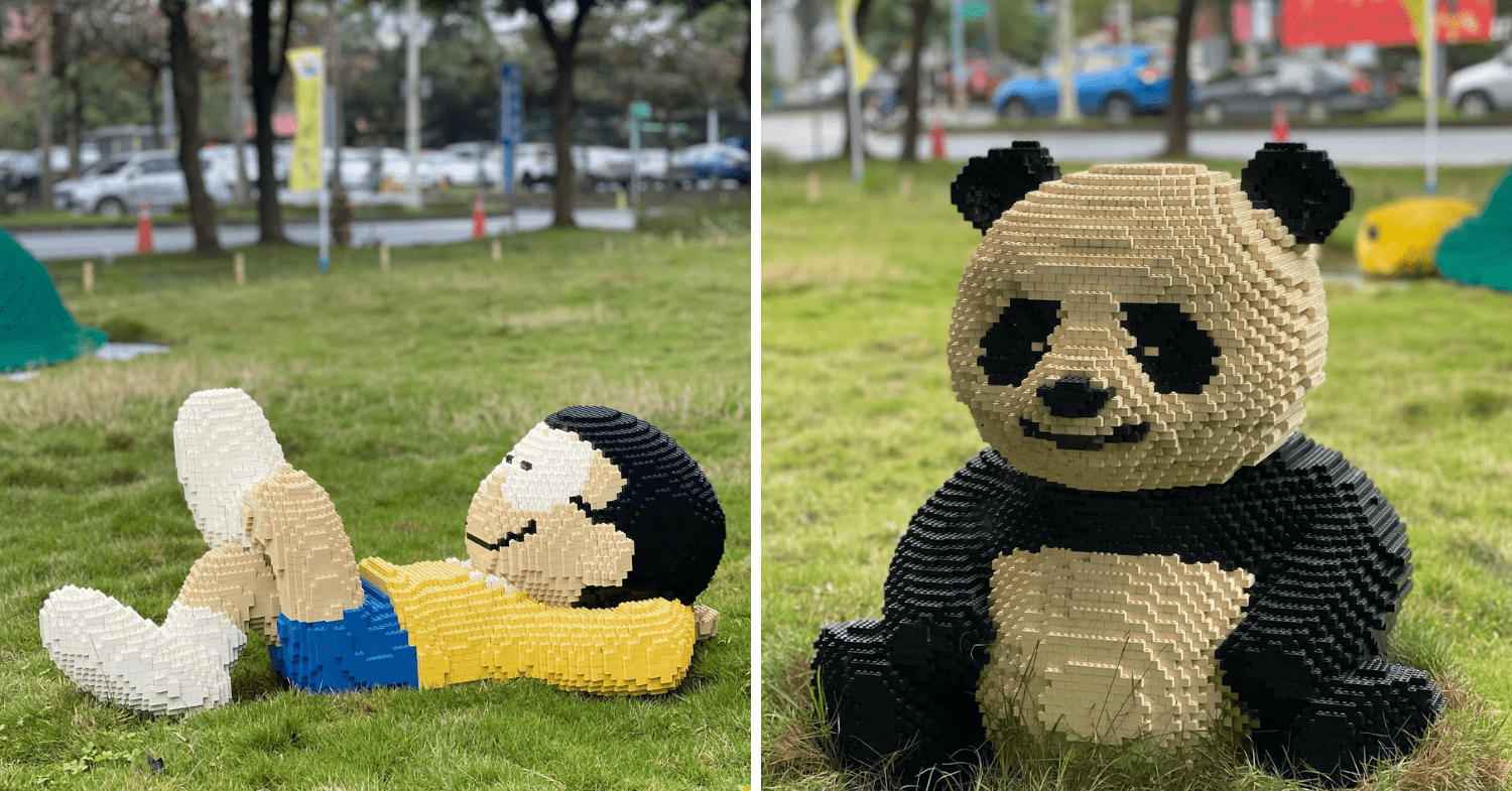 12 Kid-Friendly Things In Taiwan - LEGO outdoor at the Brick Ark Museum