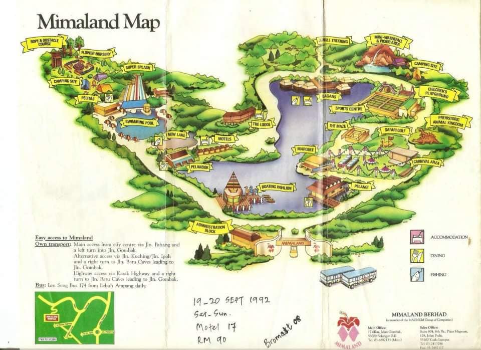mimaland park map