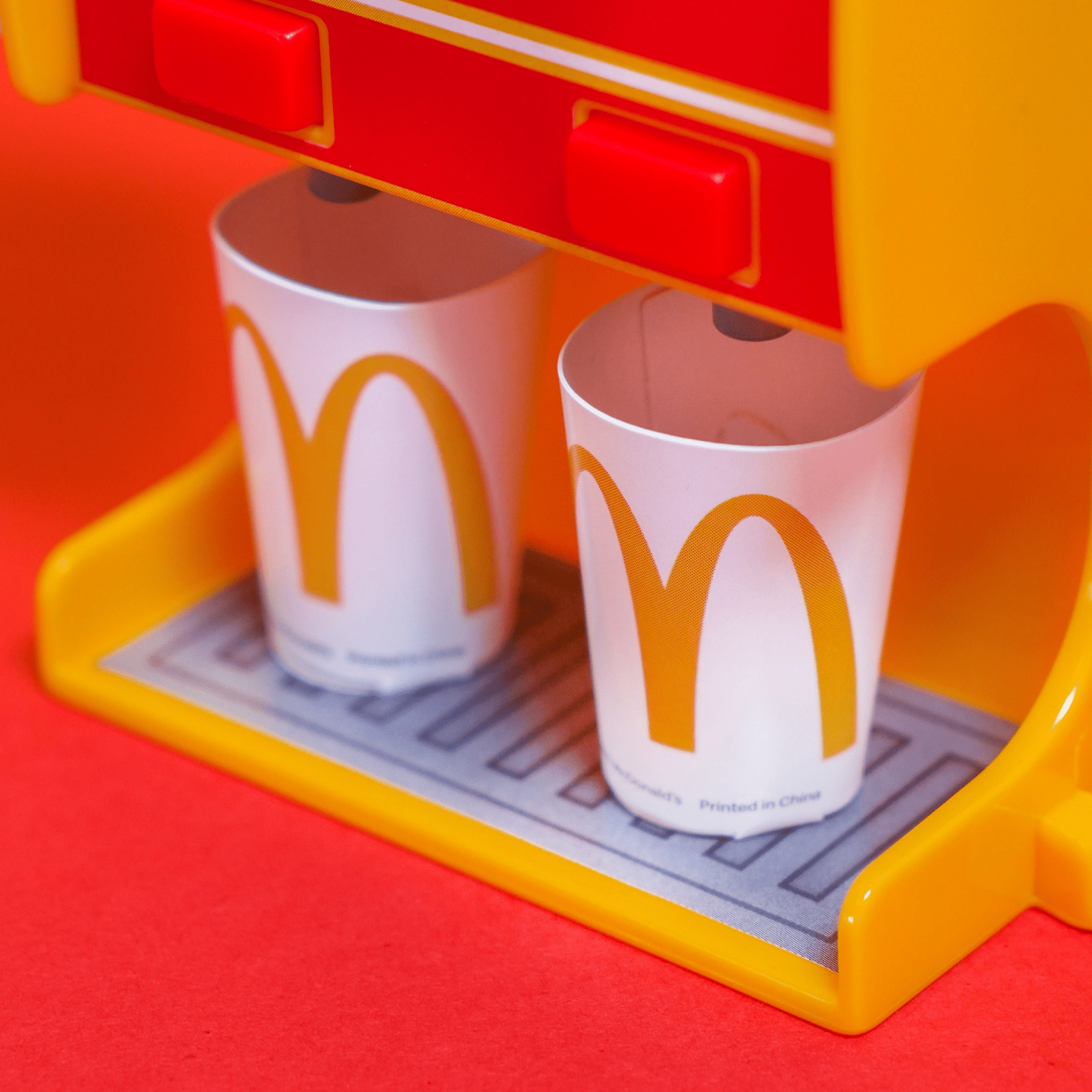 mcdonalds happy meal pretend play - drinks dispenser