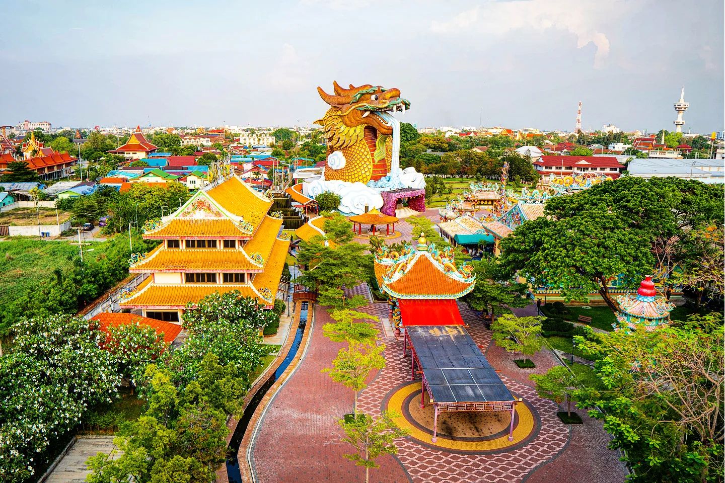 things to do near bangkok - Celestial Dragon Village 2