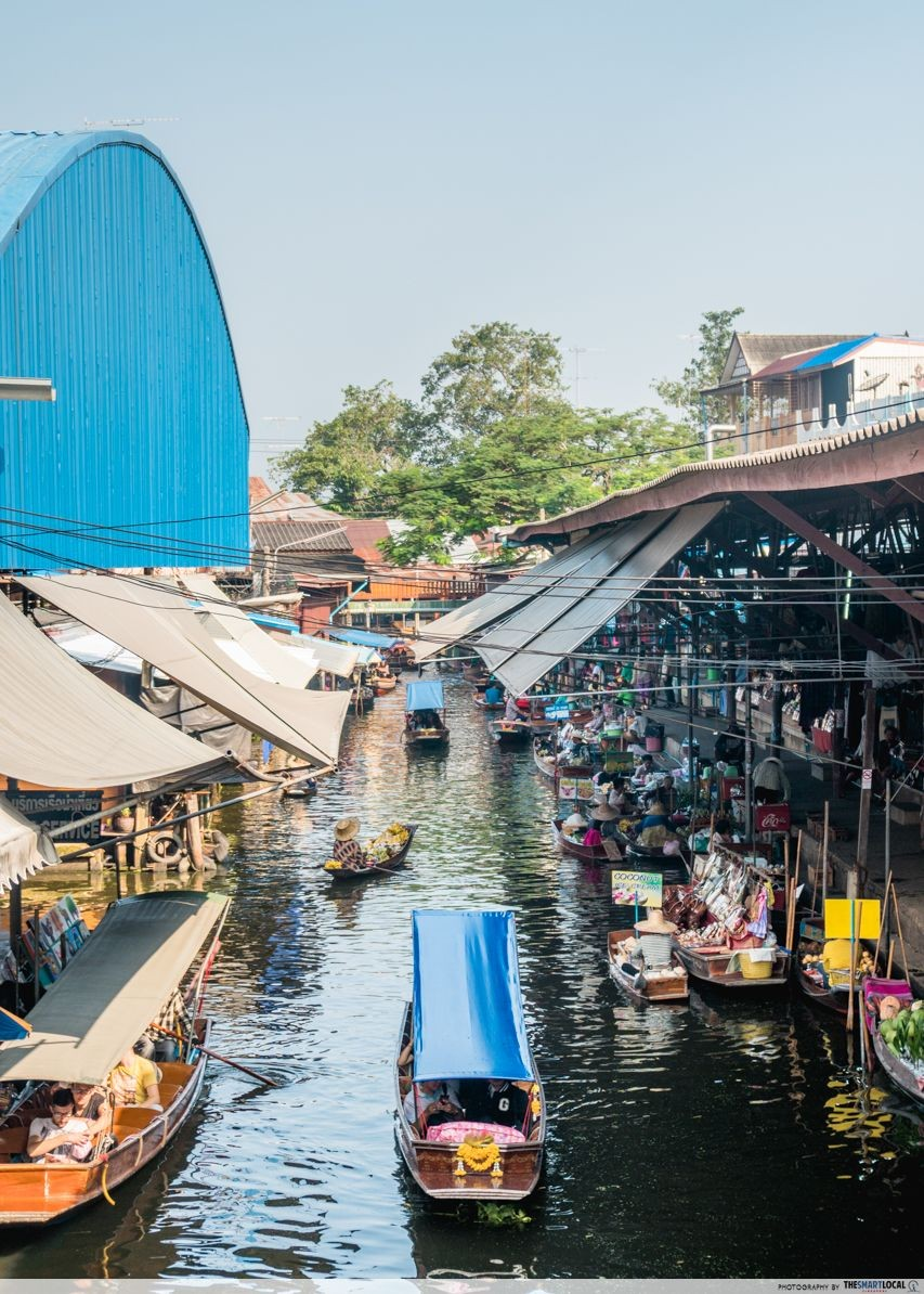things to do near bangkok - Damnoen Saduak Floating Market