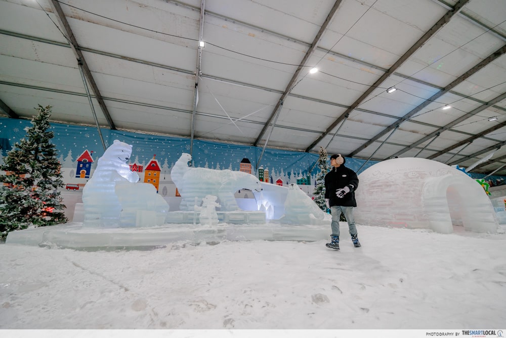 Arctic Animals Ice Sculptures