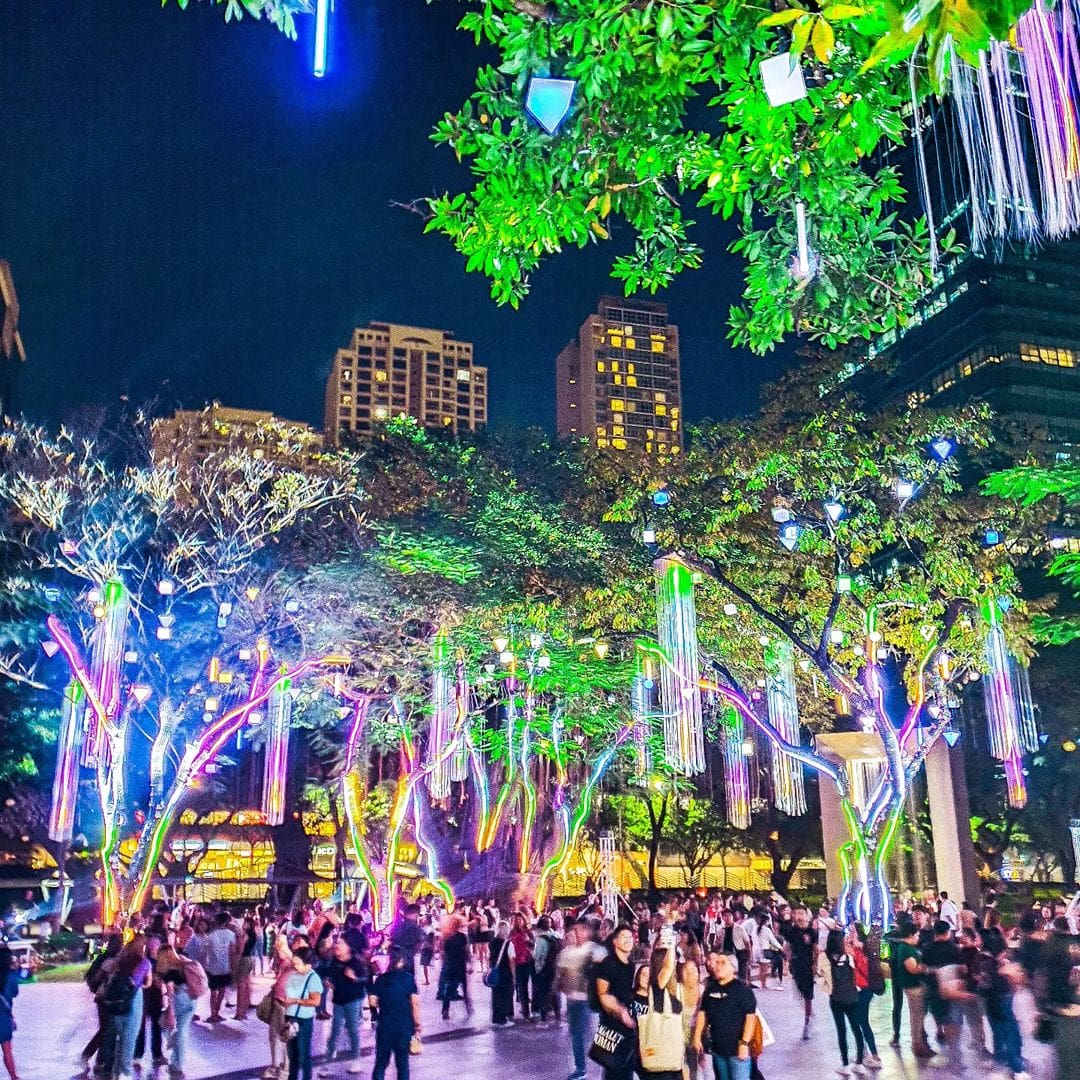 Christmas decor & light-ups in Asia 2023 - Ayala Triangle Gardens Festival of Lights