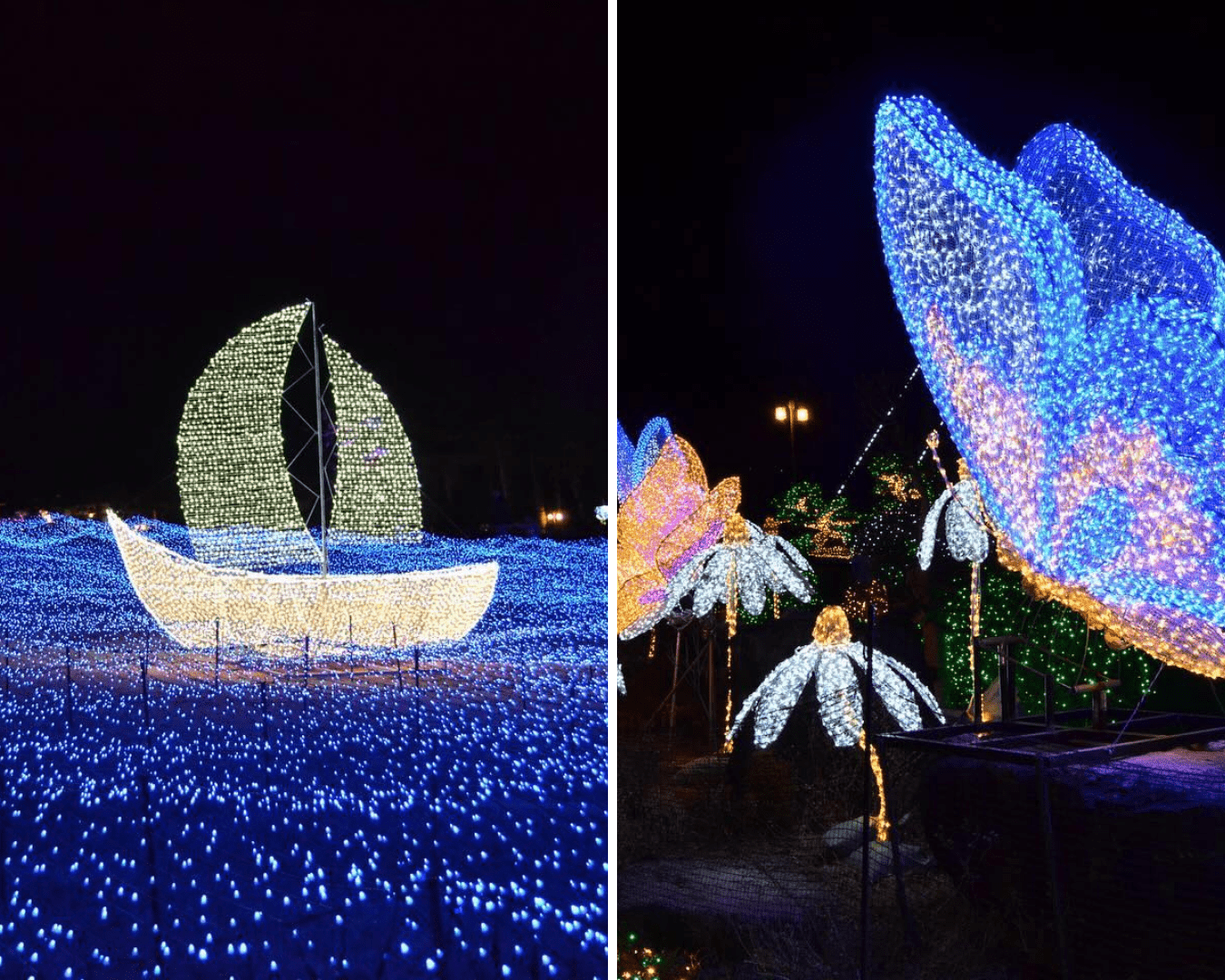 Christmas decor & light-ups in Asia 2023 - Garden of Morning Calm Winer Illumination