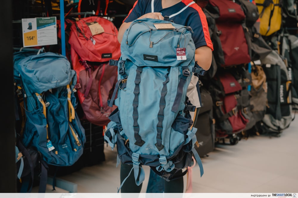 Decathlon alternatives - forclaz backpack