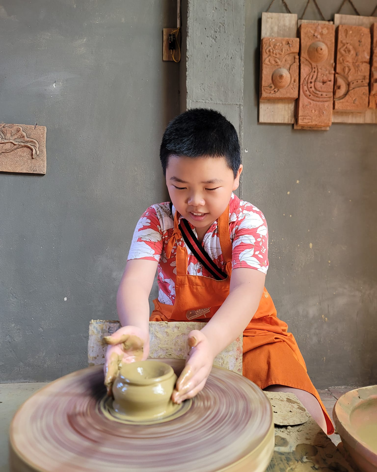 Family-friendly things to do in Da Nang, Vietnam - Thanh Ha Terracotta Park pottery