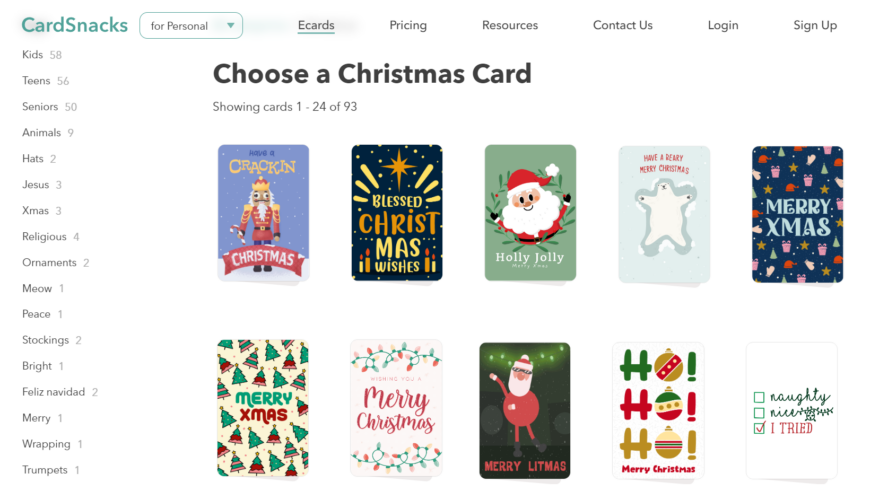 8 Best Websites To Make Free Online Greeting Cards For Xmas
