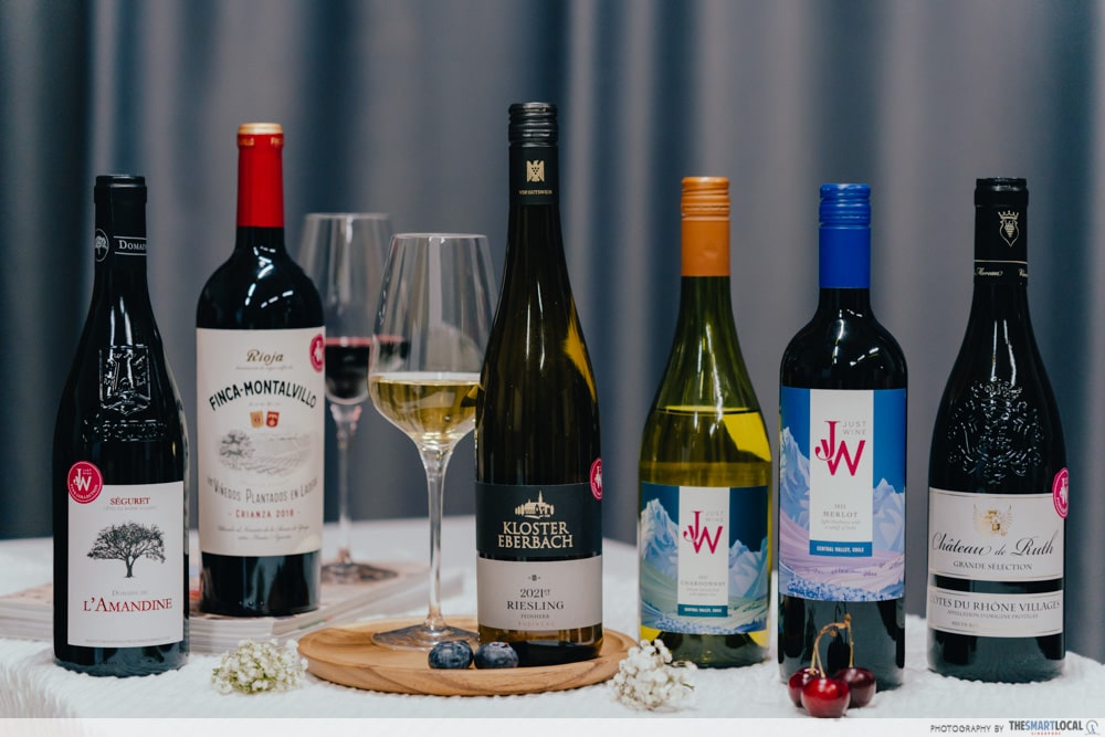 Just Wine FairPrice Finest - wines from $7.97