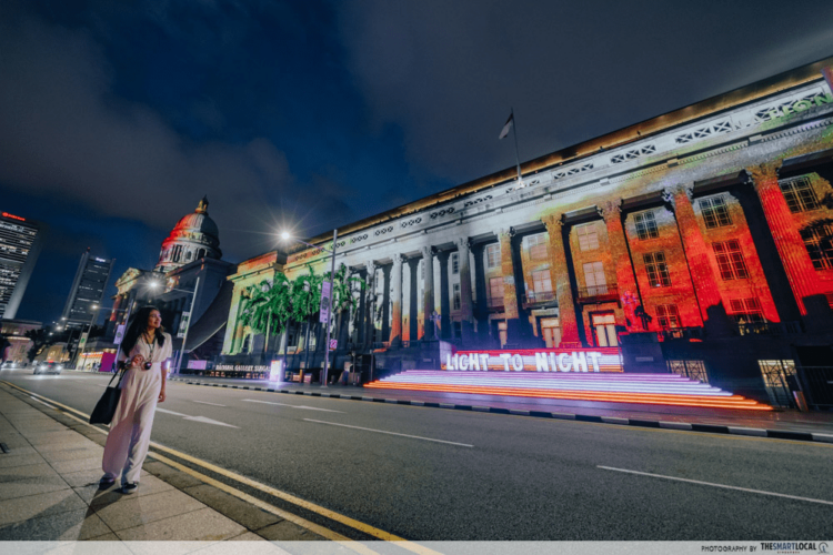 Light To Night 2024 National Gallery Singapore Festival At Civic District