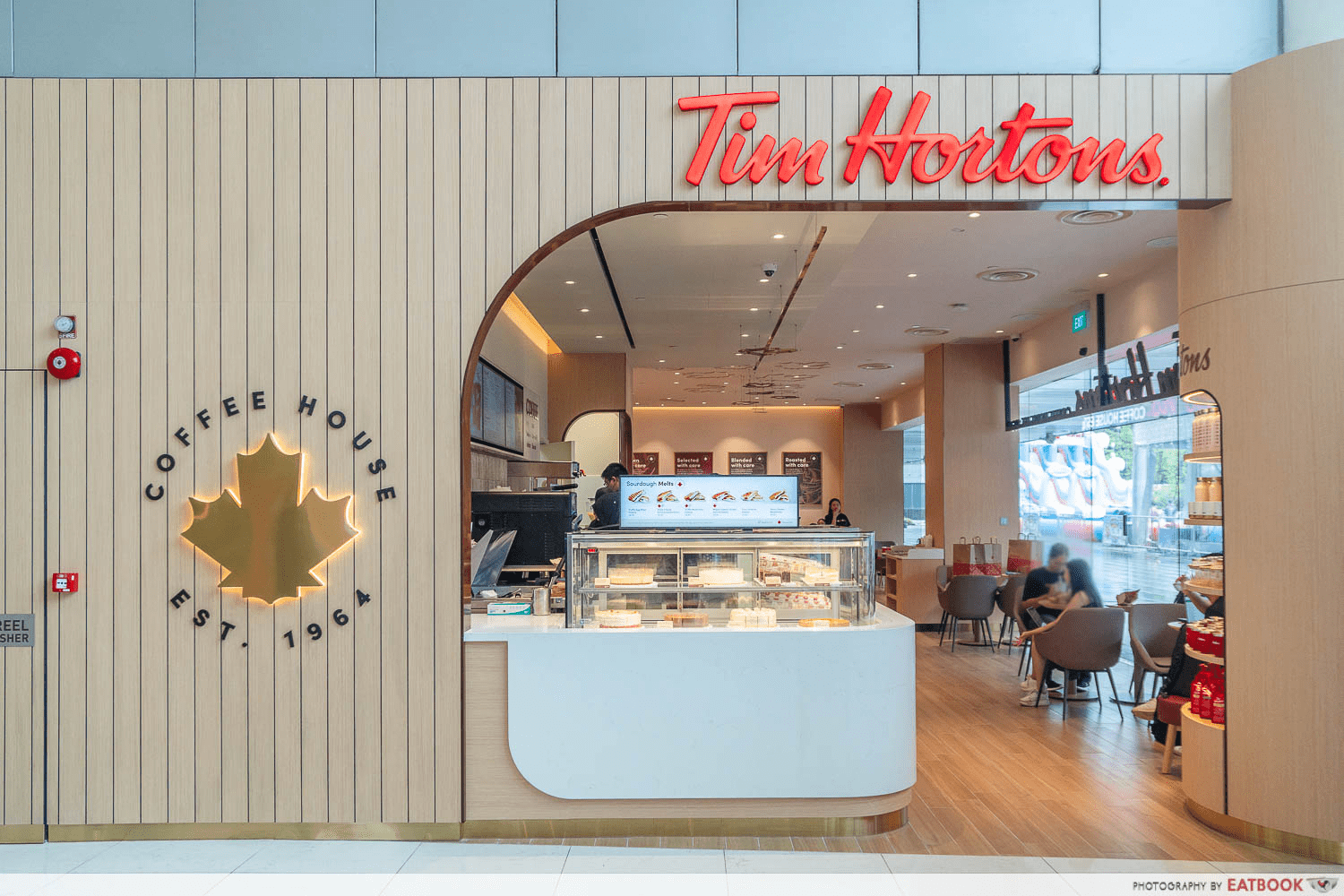 New restaurants cafes Tim Hortons