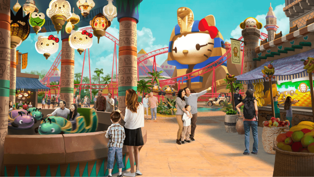 New & upcoming theme parks in Asia - Hello Kitty fun fair