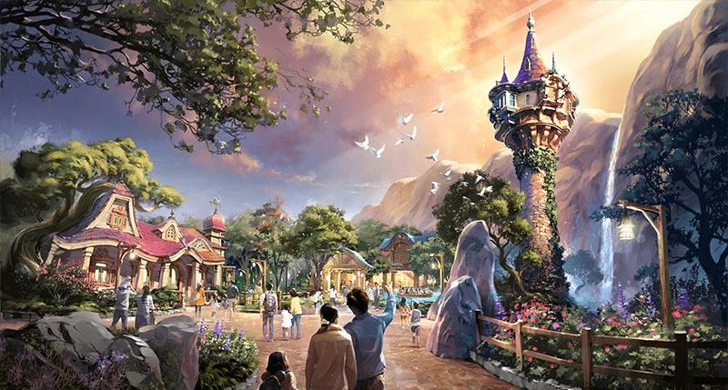 New & upcoming theme parks in Asia - Rapunzel's World