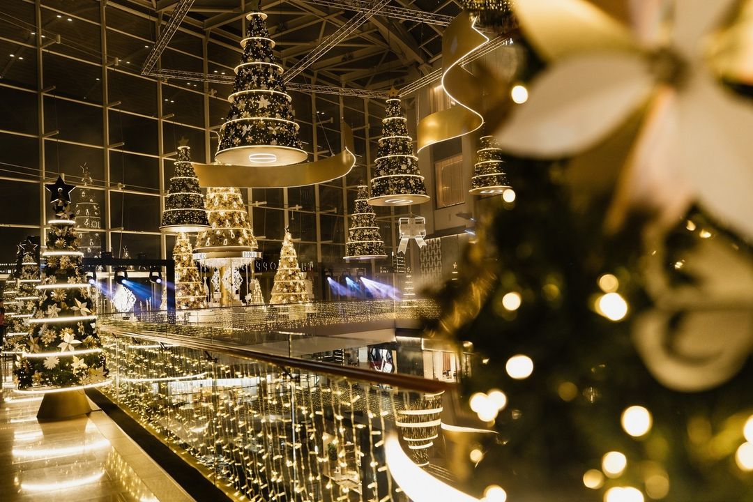 The Shoppes At Marina Bay Sands Floating Christmas Trees