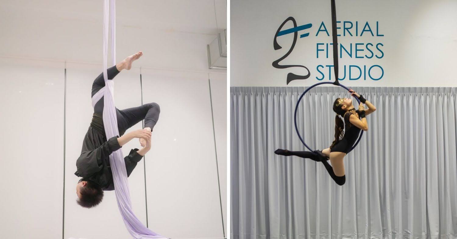 9 Aerial Yoga Studios in Singapore To Just 'Hang Around' To Get Fit