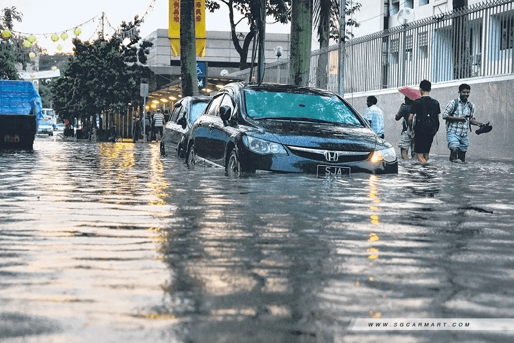flood singapore - severe flood