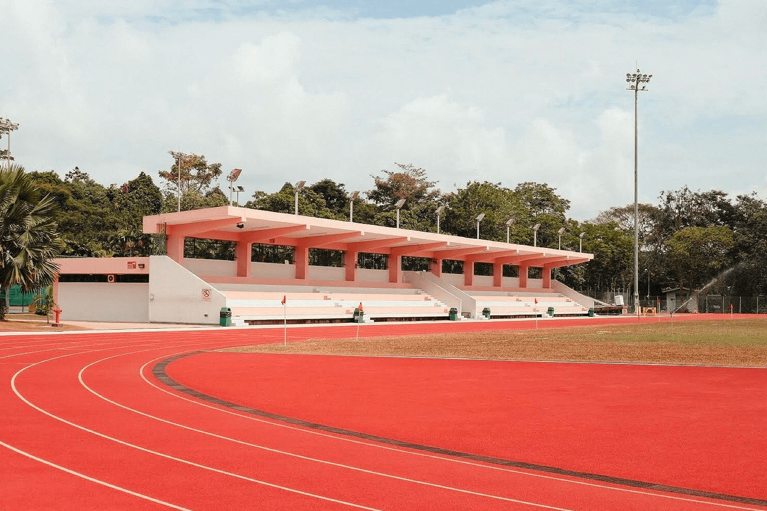 free running tracks - MOE (Evans) Stadium