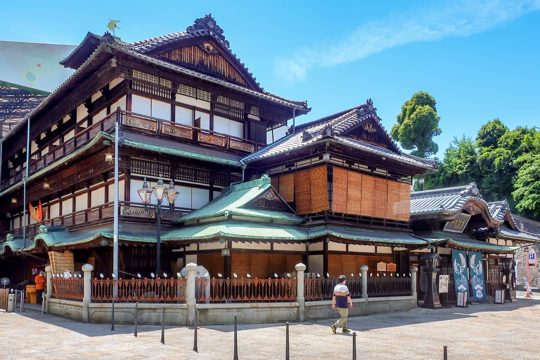 Anime-Like Places In Japan - Dogo Onsen Honkan