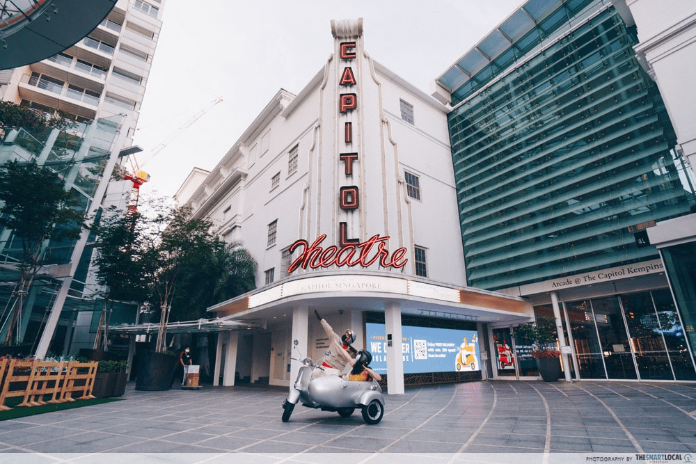 instagrammable things to do singapore - capitol theatre