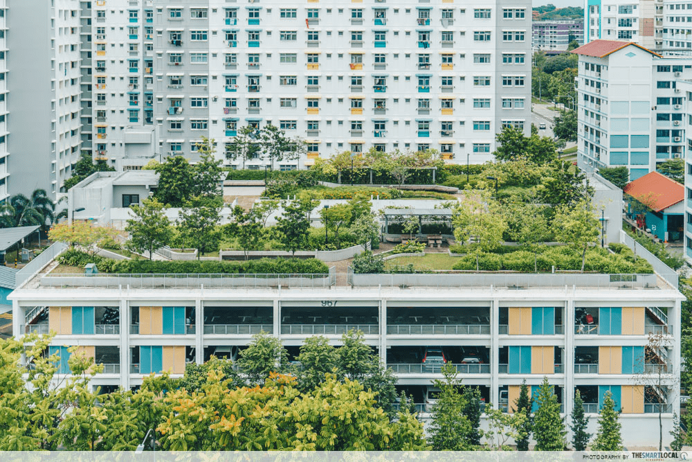 instagrammable things to do singapore - hdb roof gardens