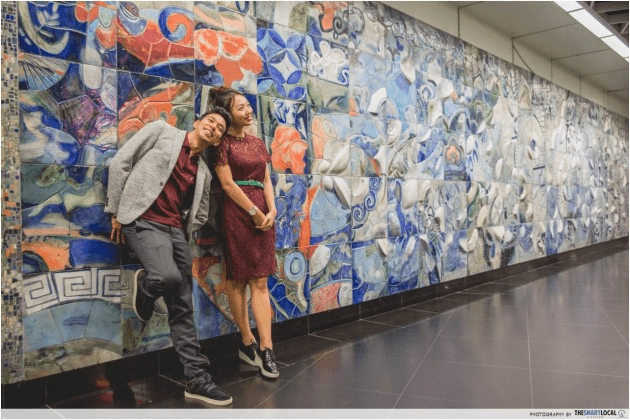 instagrammable things to do singapore - mrt stations