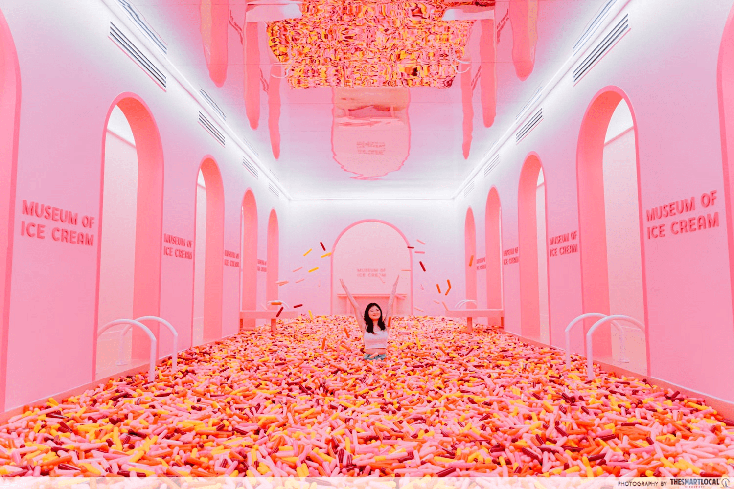 instagrammable things to do singapore - museum of ice cream