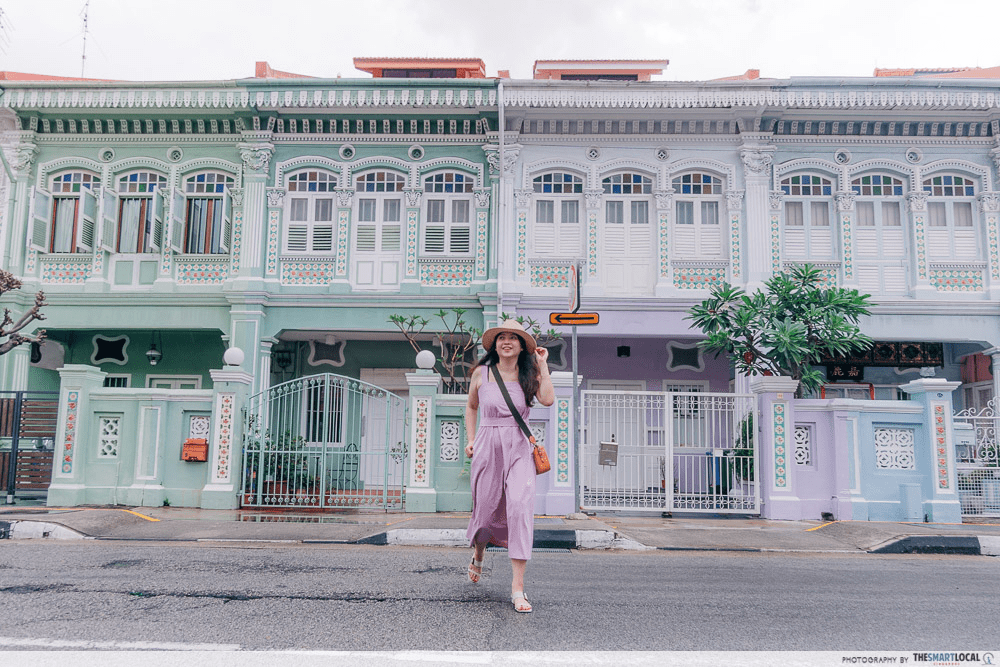 instagrammable things to do singapore - peranakan houses