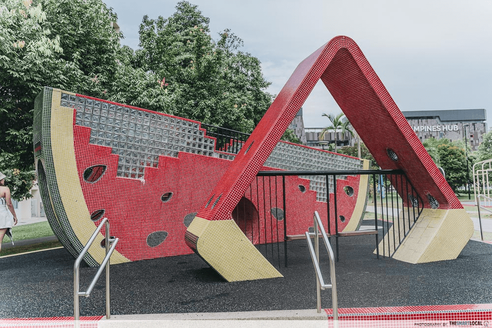 instagrammable things to do singapore - tampines cental playground