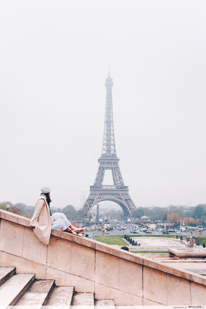 longest train ride - Eiffel tower