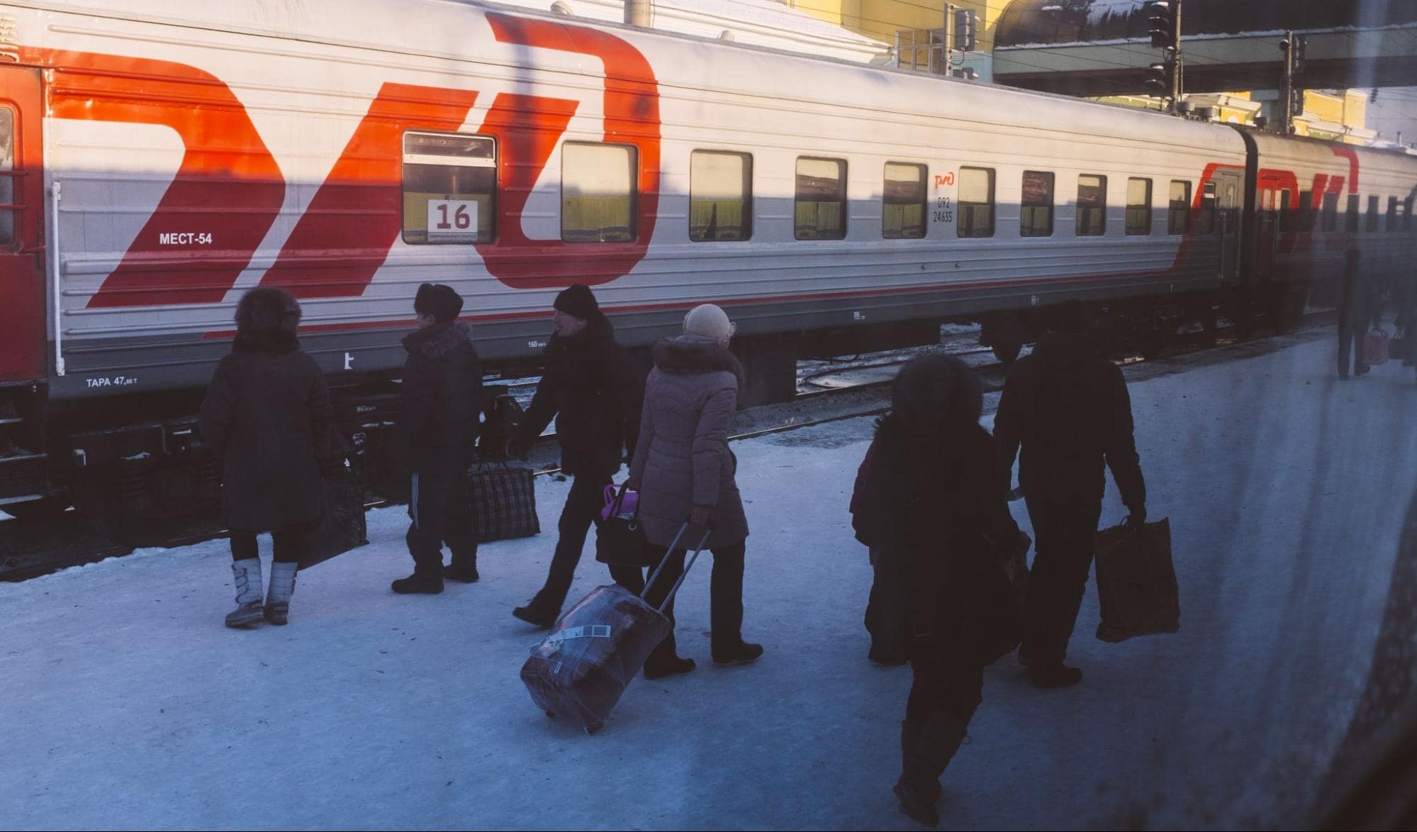 longest train ride - trans siberia