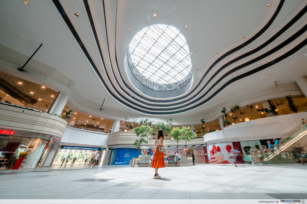 sengkang grand mall - mall interior