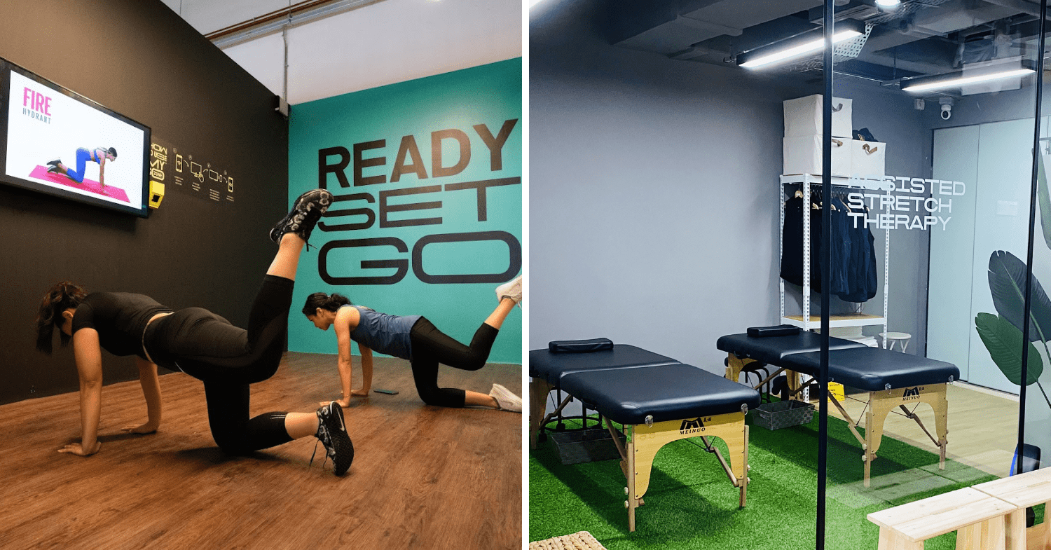 24-Hour Gyms In Singapore - MyGoZone with AI-based trainers and GoFit stretch therapy 