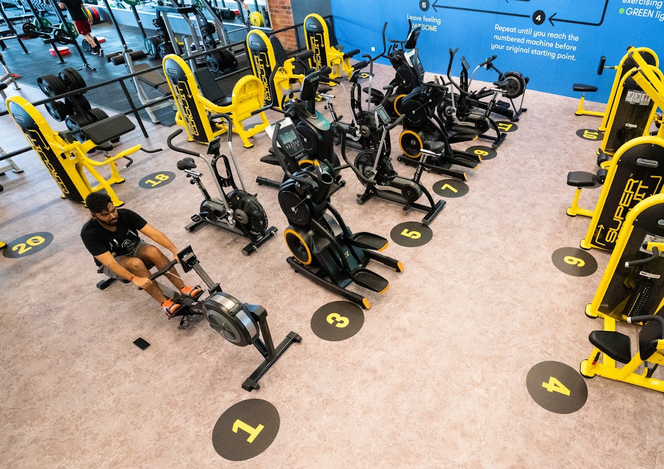 24-Hour Gyms In Singapore - HIIT zone called SuperCircuit