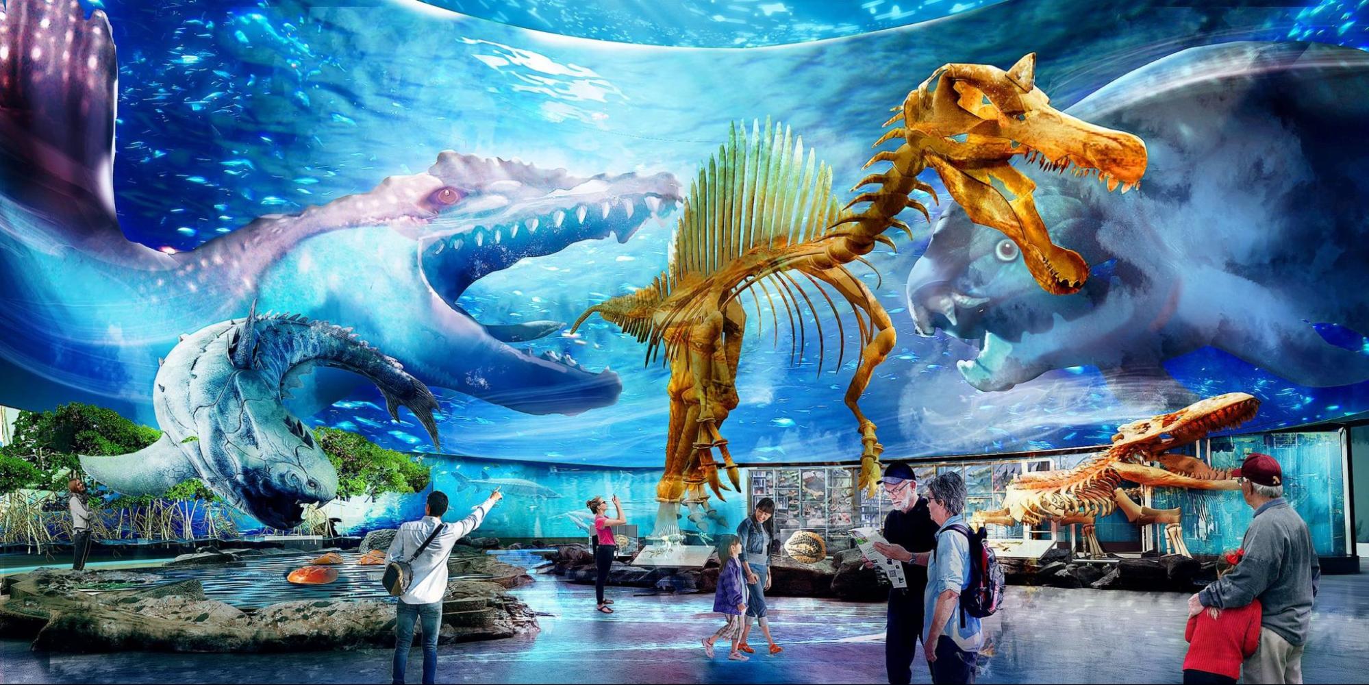 New and Upcoming Attractions in Singapore - Tentative Prehistoric Exhibit