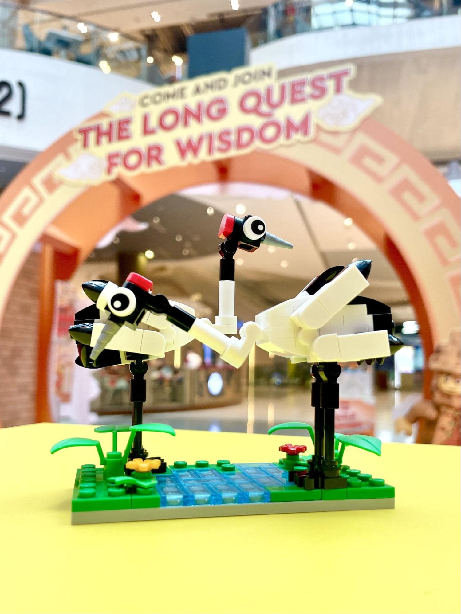Suntec City LEGO CNY 2024 - Crane