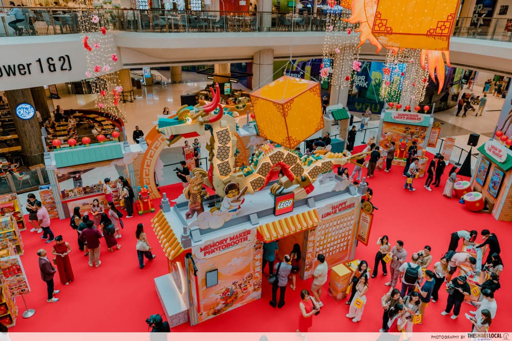 Suntec City LEGO CNY 2024 - atrium