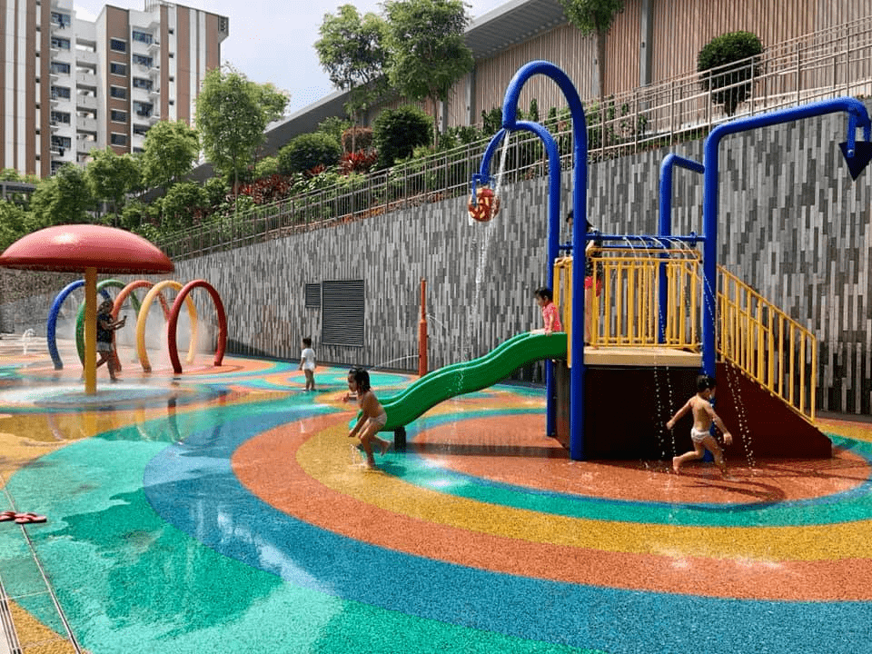 Water Playground At Oasis Terraces