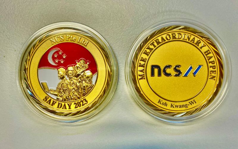 Why Singaporean men look forward to in-camp training - SAF commemorative coins