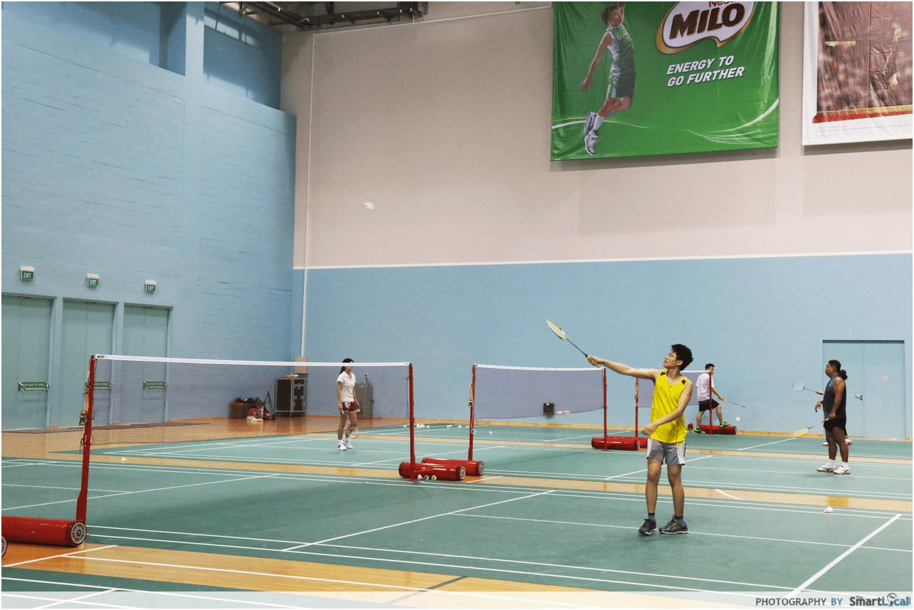 badminton court - OCBC Arena at Stadium