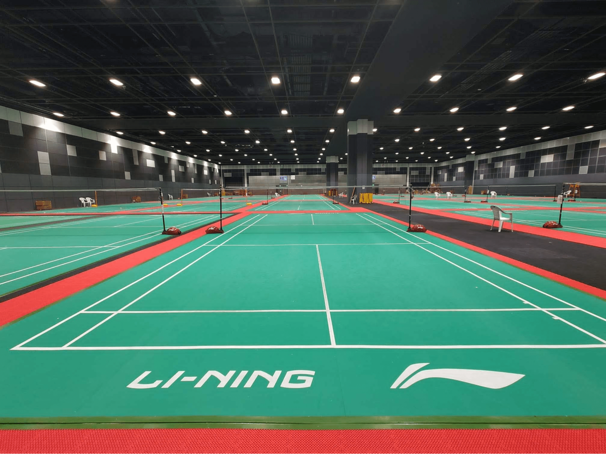 badminton court - Teamsports Arena at Suntec
