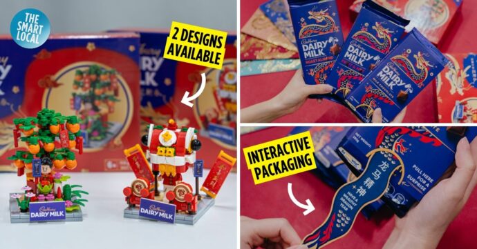 Cadbury Has Cute CNY-Themed Building Blocks & Red Packets