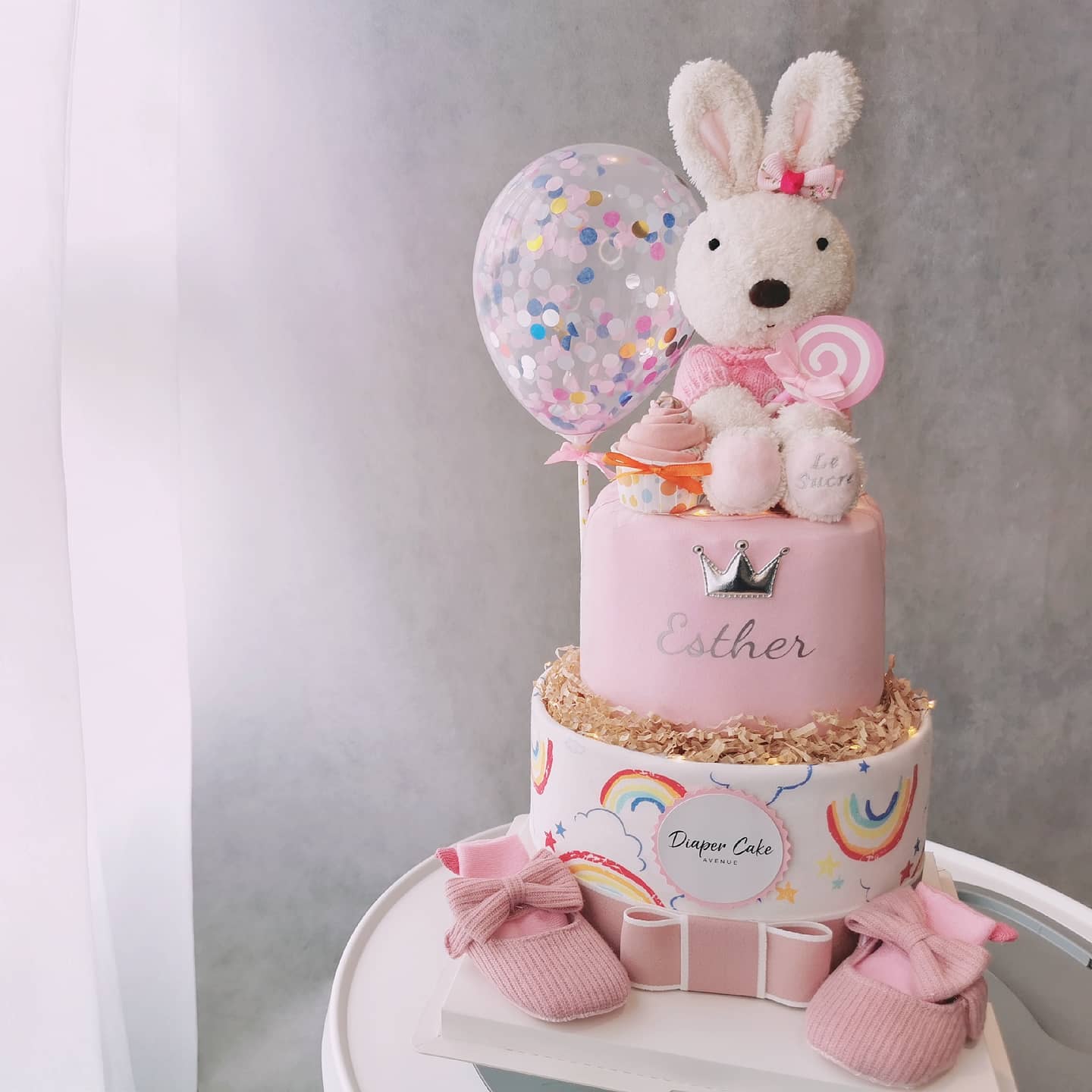 Customised baby gifts - Diaper Cake Avenue