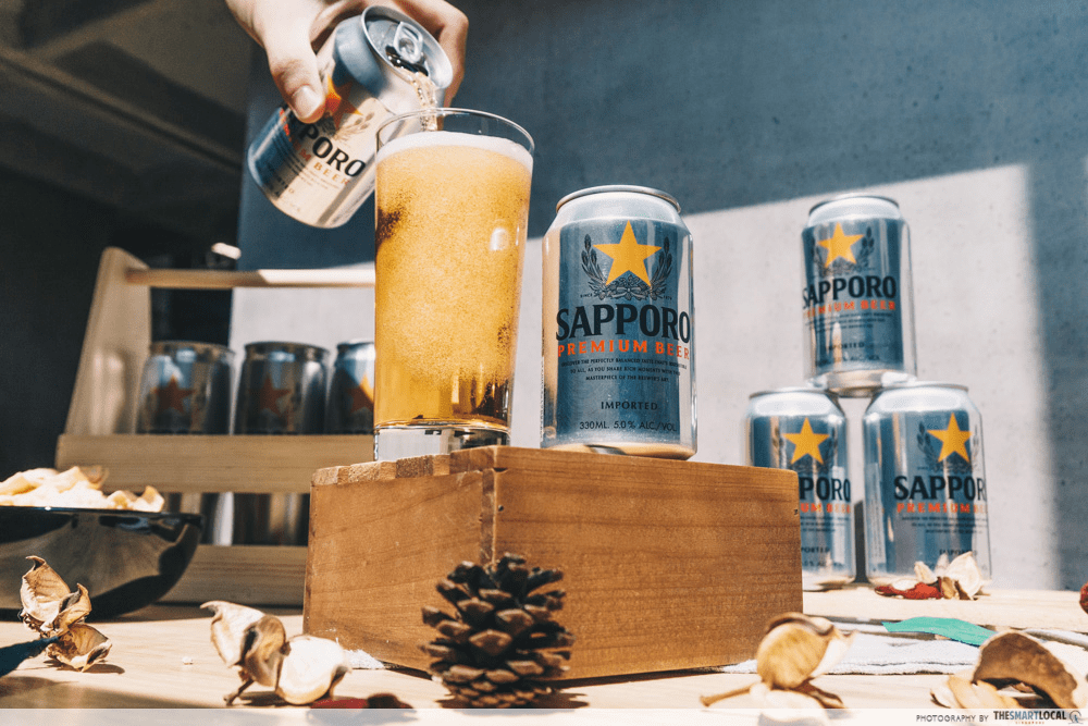 Sapporo Premium Can Beers