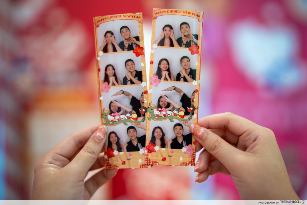 moo character town photobooth - cny frames