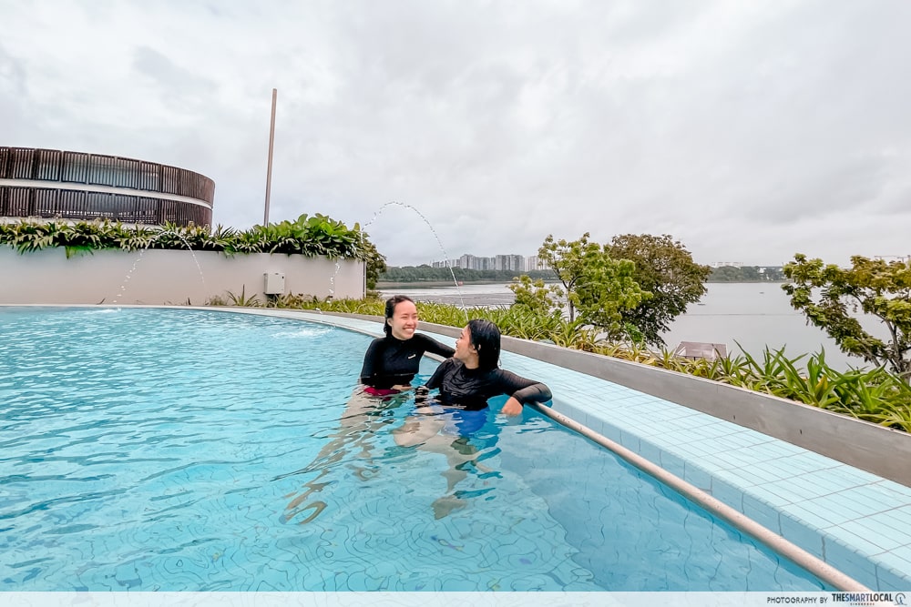 new hotels singapore 2024 - east villa pool
