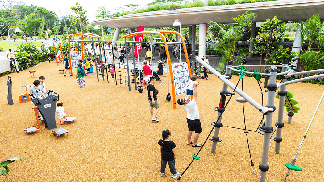 ActiveSG Park @ Jurong Lake Garden Fitness Corner