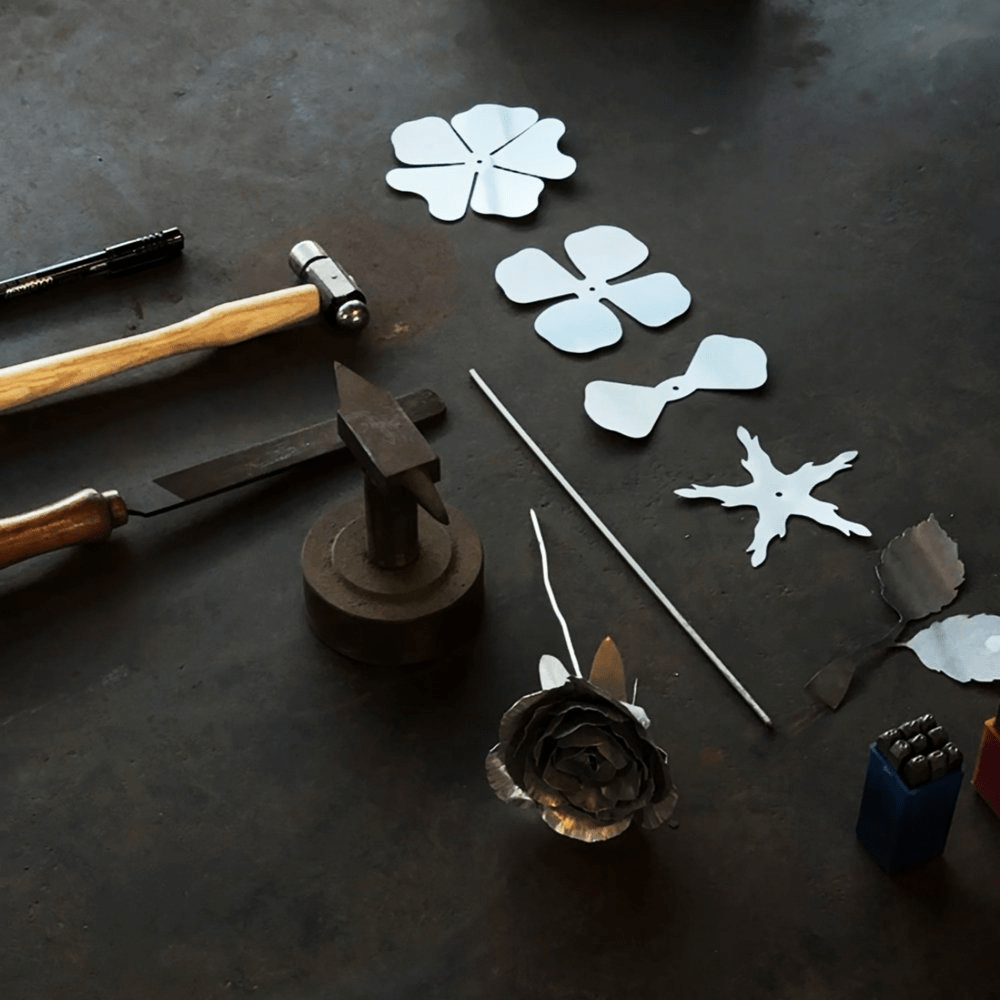 BAREMETALCO Make A Metal Flower Workshop