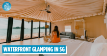 We Tried Lazarus Island's First Ever Beach Glamping Experience With Serious Jeju Island Vibes