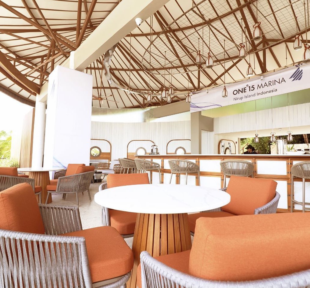 Nirup Island Indonesia - clubhouse restaurant
